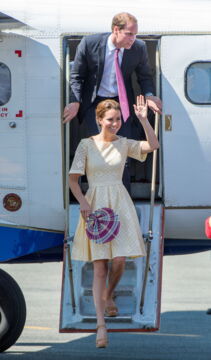 Kate Middletons kurze Kleider