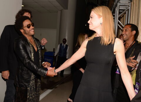 Nicole Kidman & Lenny Kravitz