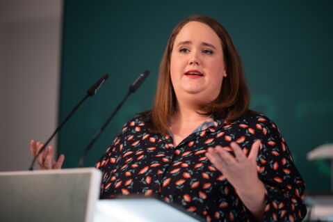 Ricarda Lang ist Mitglied einer Gewerkschaft