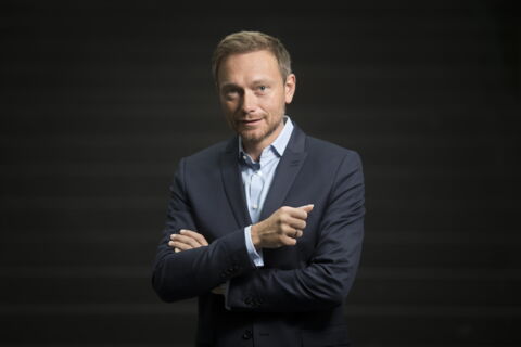 Christian Lindner hat schon früh seine erste eigene Firma gegründet