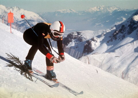 Zuvor hat sie schon im Training bewiesen, dass sie die Schnellste auf der Piste sein kann.