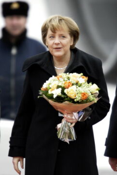 In Singapur ist eine Orchidee nach ihr benannt: Die "Dendrobium Angela Merkel"