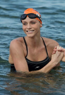 Ehemalige Schwimmerin