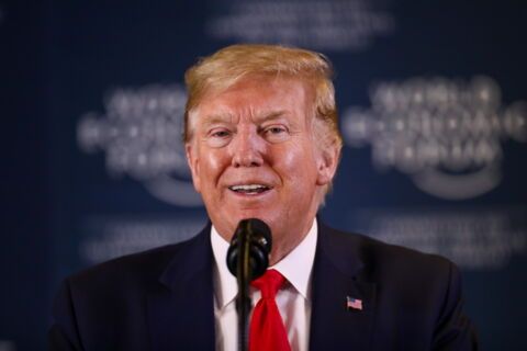 2020: Trump beim WEF