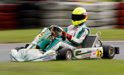 Erste Rennfahrererfahrung mit drei Jahren