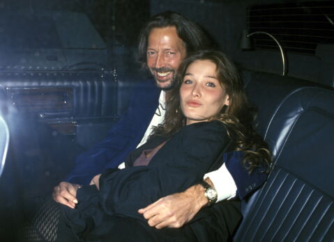 Carla Bruni und Eric Clapton