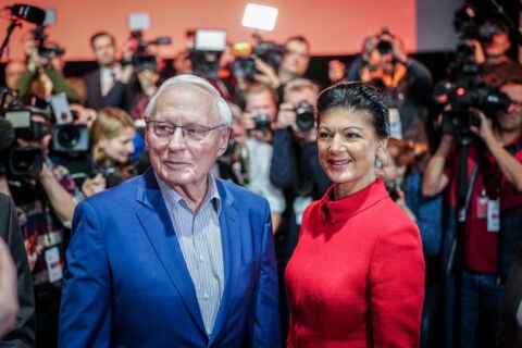 Sahra Wagenknecht und Oskar Lafontaine