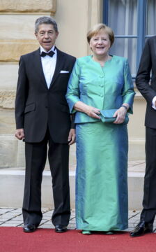 Mit ihrem Mann Joachim Sauer ist sie seit 1998 verheiratet