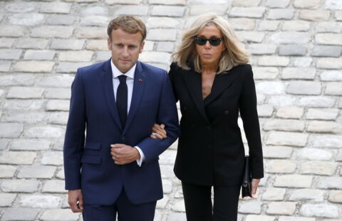 Erstes Treffen mit Emmanuel Macron