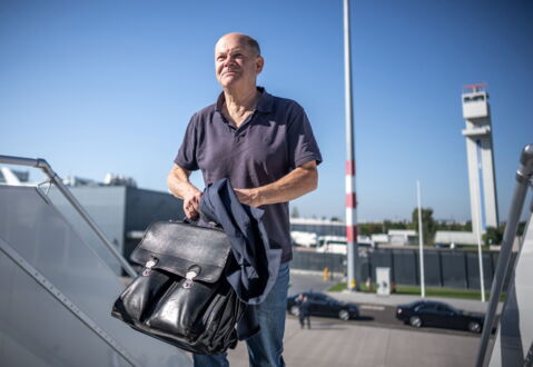 Seit 40 Jahren dieselbe Aktentasche