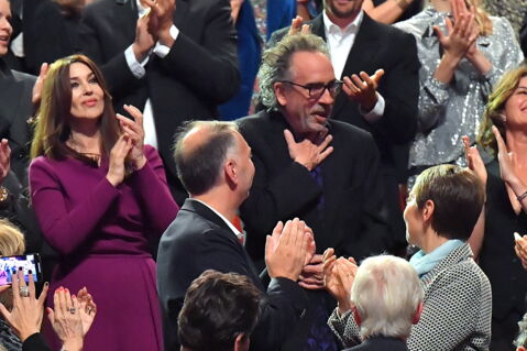 Monica Bellucci und Tim Burton