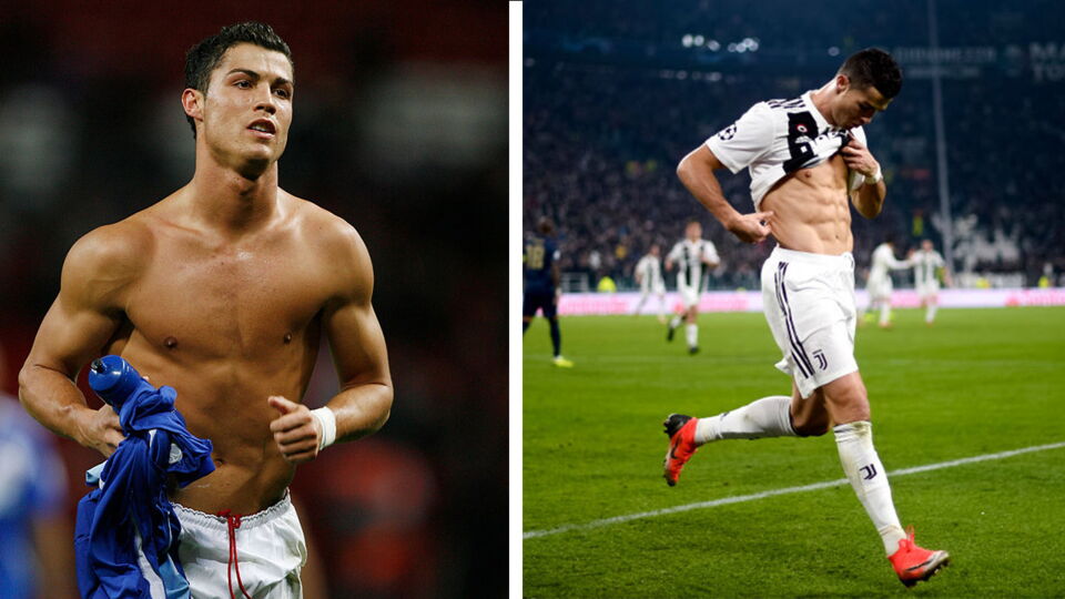 Les 10 transformations physiques les plus impressionnantes des footballeurs