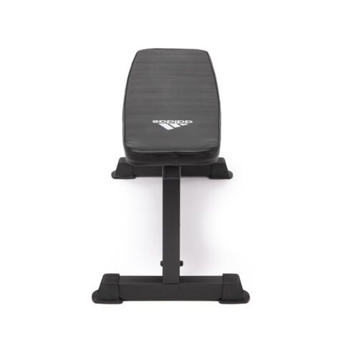 Le banc de musculation Adidas noir de base est inamovible. Il est idéal pour les débutants. Prix : 69 euros au lieu de 88.