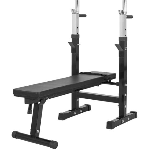 Malgré son apparence très rustique, le banc de musculation Gorilla est pratique grâce à son support pour une barre et à sa solidité. Prix : 79,90 euros.
