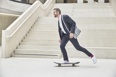 Le skateboard, pour se déplacer et fondre en même temps