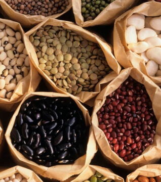 5. Les haricots (rouges ou noirs)