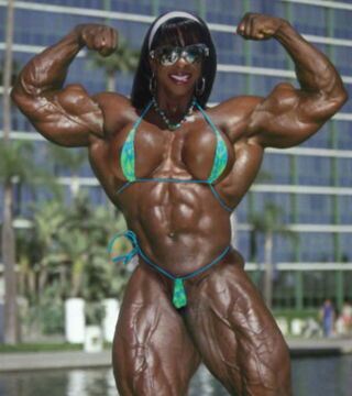 6. Binaraga Wanita (Indonésie)