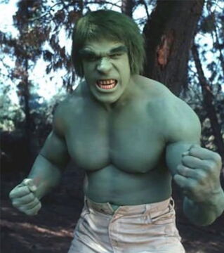 Enfin le boss, Lou Ferrigno qui a incarné Hulk a plusieurs reprises entre 1977 et 1982.
