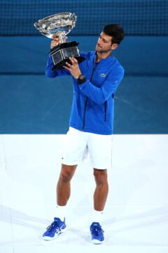 17. Novak Djokovic - Tennis