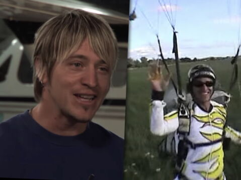 Le free-diver Eli Thompson, mort pendant un saut en parachute