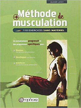 Livre de musculation 110 exercices sans matériel par Olivier Lafay