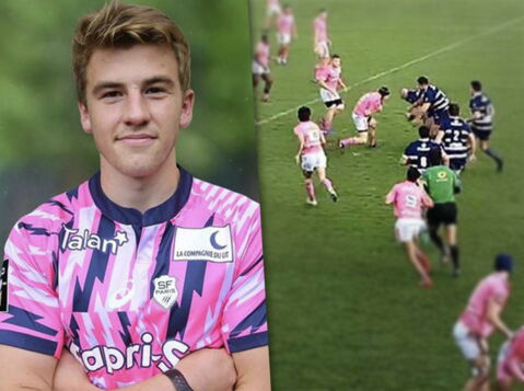 Nicolas Chauvin, 19 ans et espoir du rugby, décédé après un plaquage