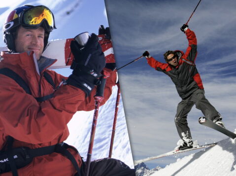 Shane McConkey, mort pendant un saut de Base-Jump en ski