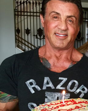 Sylvester Stallone : 74 ans