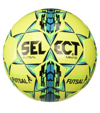 FUTSAL - Mimas - Select. La rolls des ballons de futsal. Si vous voulez le top c'est celui-ci qu'il faut prendre. Ce n'est pas pour rien que le Père Noël sur la photo de l'article pose avec.