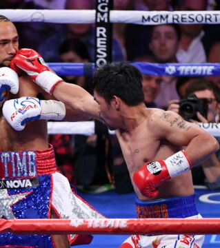 3 - Manny Pacquiao (boxe anglaise)