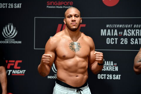 Ciryl Gane - poids lourd à l'UFC