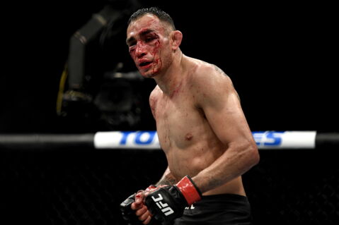 Tony Ferguson après son combat contre Justin Gaethje