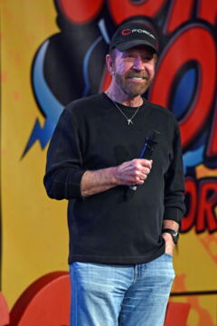Chuck Norris à la Comic Con, 2018