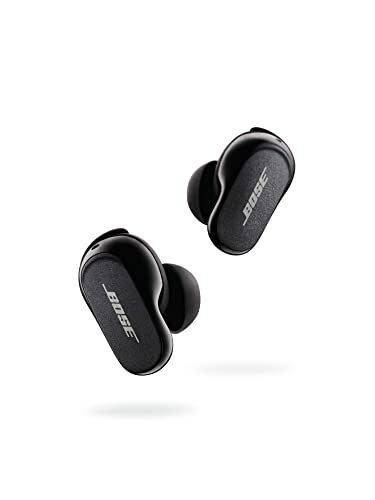 Image de Bose QuietComfort Earbuds II, Écouteurs sans fil, Bluetooth, les Meilleurs écouteurs à Réduction de Bruit au Monde, avec une Réduction de Bruit et un son Personnalisés, Noir