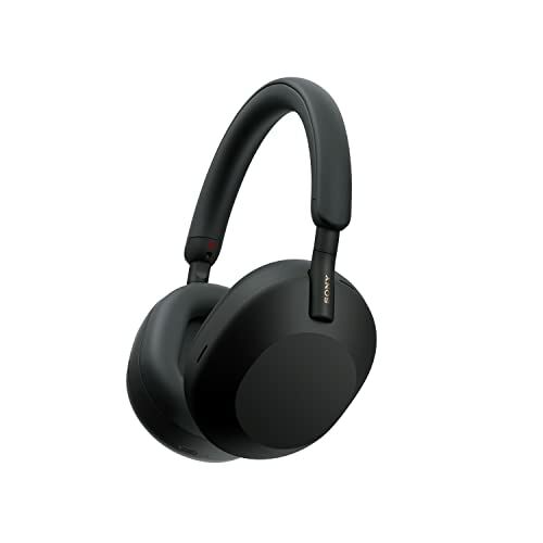 Image de Sony WH-1000XM5 - Casque Bluetooth sans Fil à réduction de Bruit - 30 Heures d'autonomie - Optimisé pour Alexa et Google Assistant - avec Micro intégré pour Les appels téléphoniques - Noir