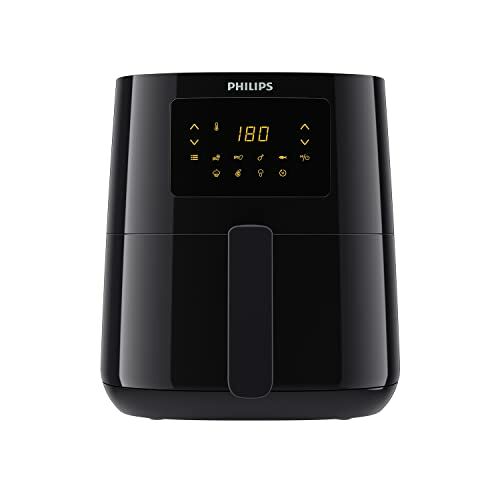 Image de Philips Essential Airfryer XL - 6.2 L, Friteuse Sans Huile Technologie Rapid Air, Écran Tactile, NutriU App Recipes (HD9270/90)
