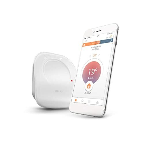 Thermostat numérique connecté pour chauffage, compatible  Alexa &  Assistant Google