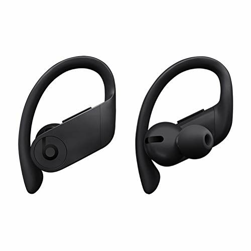Image de Beats Écouteurs Powerbeats Pro sans Fil - Puce Apple H1 pour Casques et écouteurs, Bluetooth Classe 1, 9 Heures d'écoute, écouteurs résistants à la Transpiration - Noir
