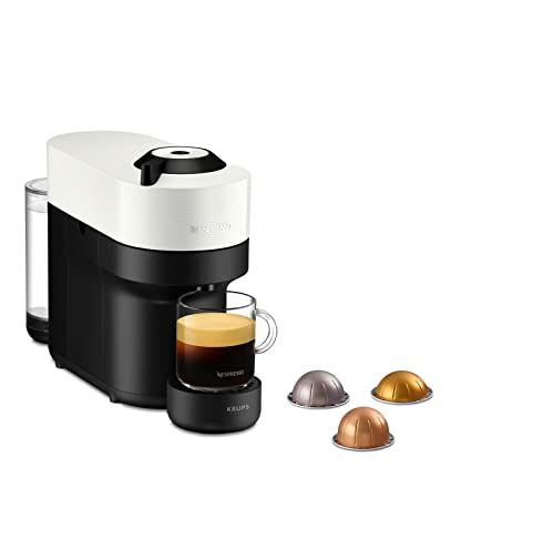 Image de Machine à Café Nespresso Krups Vertuo POP Blanche Cafetière à Capsules Y4889FD