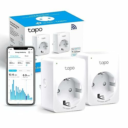 Mini prise connectée Wifi avec suivi de consommation TP-LINK Tapo