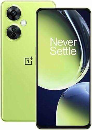 Image de OnePlus Nord CE 3 Lite 5G - 8 Go de RAM + 128 Go de stockage Smartphone débloqué avec Triple caméra 108MP - Garantie constructeur de 2 ans - Pastel Lime