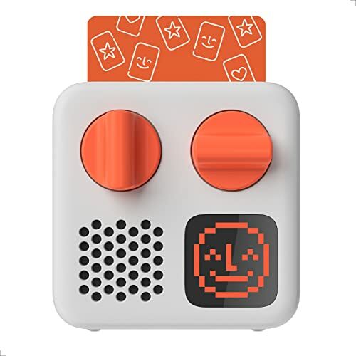 Image de Yoto - Yoto Mini Boîte à Histoires Portable Enceinte Bluetooth, avec Livres Audio pour Enfants Voyage, Musique, podcasts, méditations, Sons pour s'endormir, réveil Matin, 14h d'autonomie