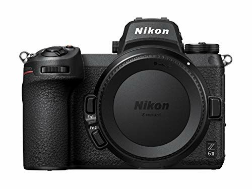 Image de Nikon Z 6II boitier nu, Appareil Photo Numérique Hybride Plein Format (24,5 MP, 4K/30p, rafale 14 i/s, stabilisation sur capteur 5 axes, double slots SD & XQD ou CFexpress)