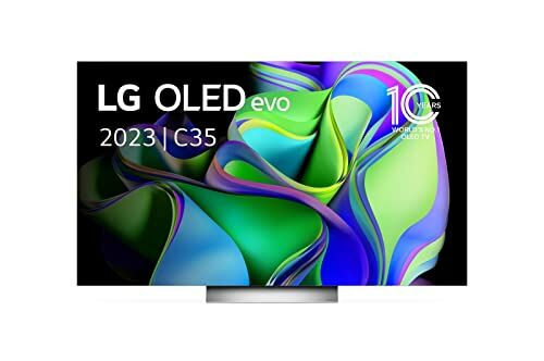 Image de TV OLED Evo LG OLED55C3 139 cm 4K UHD Smart TV 2023 Noir et Argent