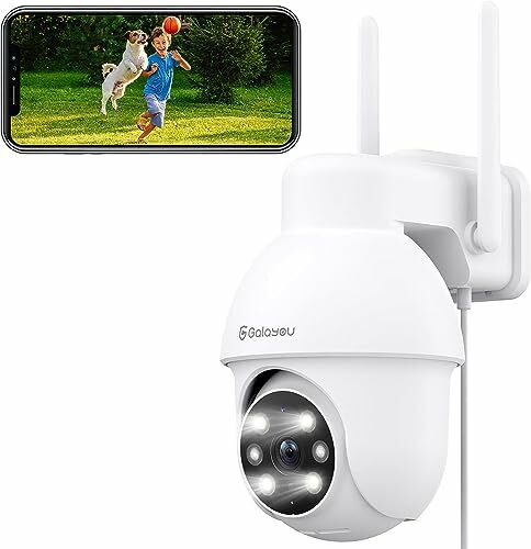 Si vous souhaitez protéger votre domicile, cette caméra de surveillance  extérieure à 37,99 euros chez  devrait vous intéresser 