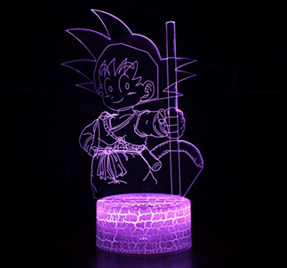 Acheter Une pièce groupe Led veilleuse pour enfants chambre décor japonais  Anime une pièce équipe 3d lampe cadeau Cool lampe de Table de chevet