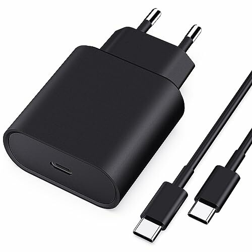 Chargeur Rapide USB-C + Câble de Chargeur 45W pour iPhone et iPad - Chargeur  Super Fast