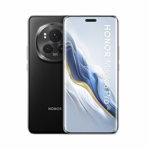 Image de HONOR Magic6 Pro, avec Tablette Pad 9, Smartphone Android 5G, 12 Go + 512 Go, [Exclusivité Amazon] écran incurvé de 6,80 Pouces 120 Hz, capteur téléphoto périscope 180 MP, Black