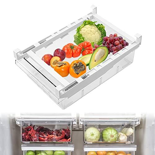 BearTop Rangement Bouteille frigo de Metal Inoxydable & Stable