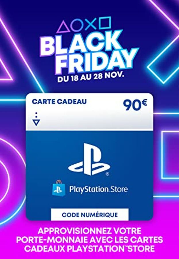 Black Friday PS5, PS4 : cette carte Playstation Plus est à un prix